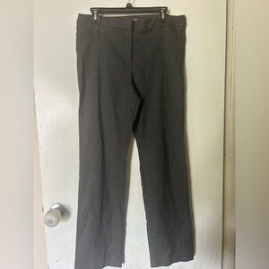 Soho Gray Dress Pants Classic Straight-Leg